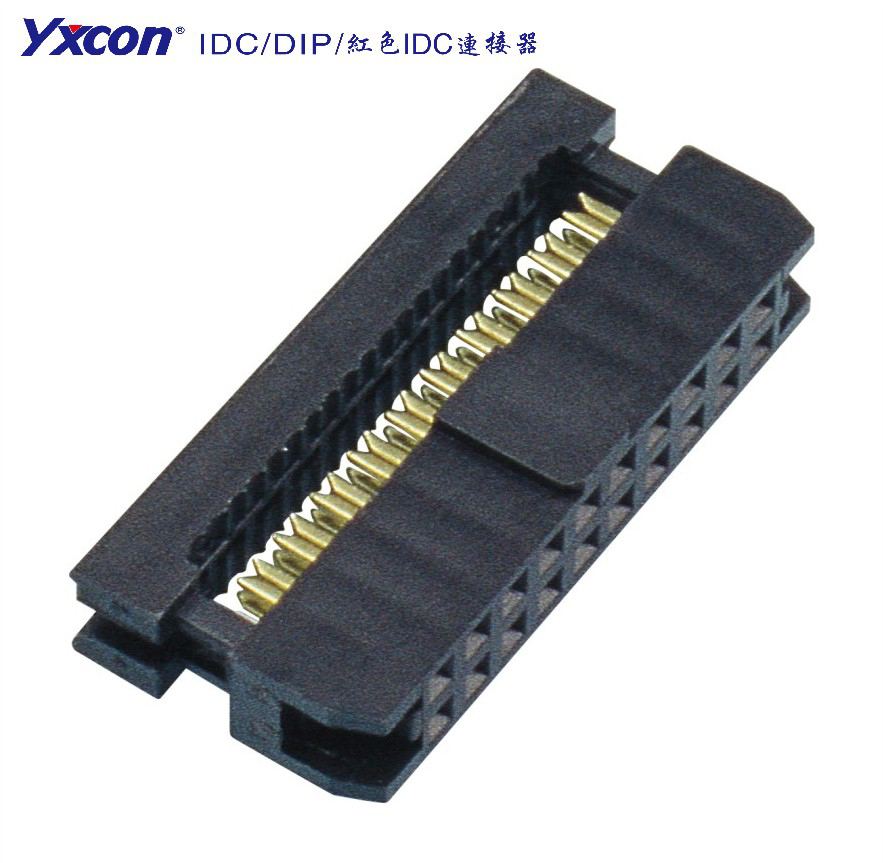 2.0 IDC  ,  three-piece type,  protruding point,  Elastic sheet terminal