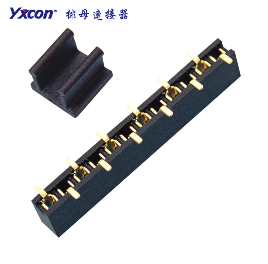 2.54排母 塑高7.1 单排  SMT  U型  PA6T  正/反脚位/专业化定制/新能源汽车等各种板对板连接 卷装
