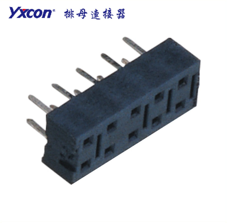 2.54排母  塑高3.6 双排  180度  PA6T  U型 耐高温/专业化定制/新能源汽车等各种板对板连接