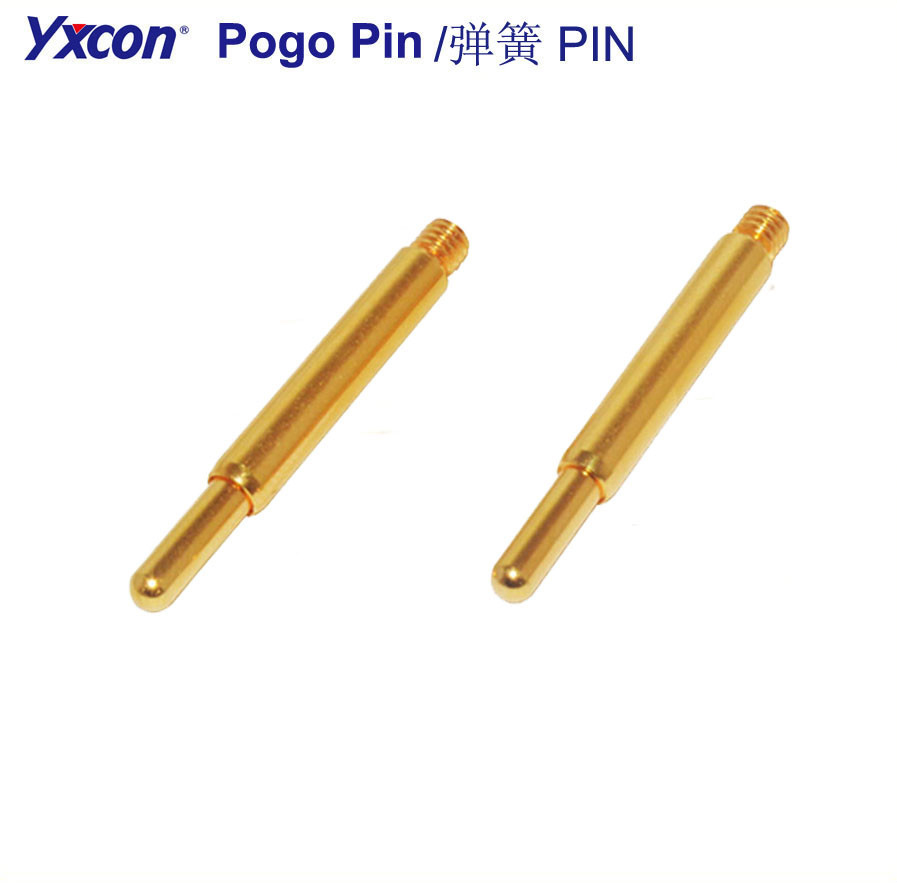 螺纹式  Pogo Pin/可按照客户需求开模定制/高性能连接器/大电流连接器