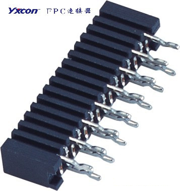 1.0FPC 180度系列  双面接 不带锁/专业化定制/电视/家电连接器
