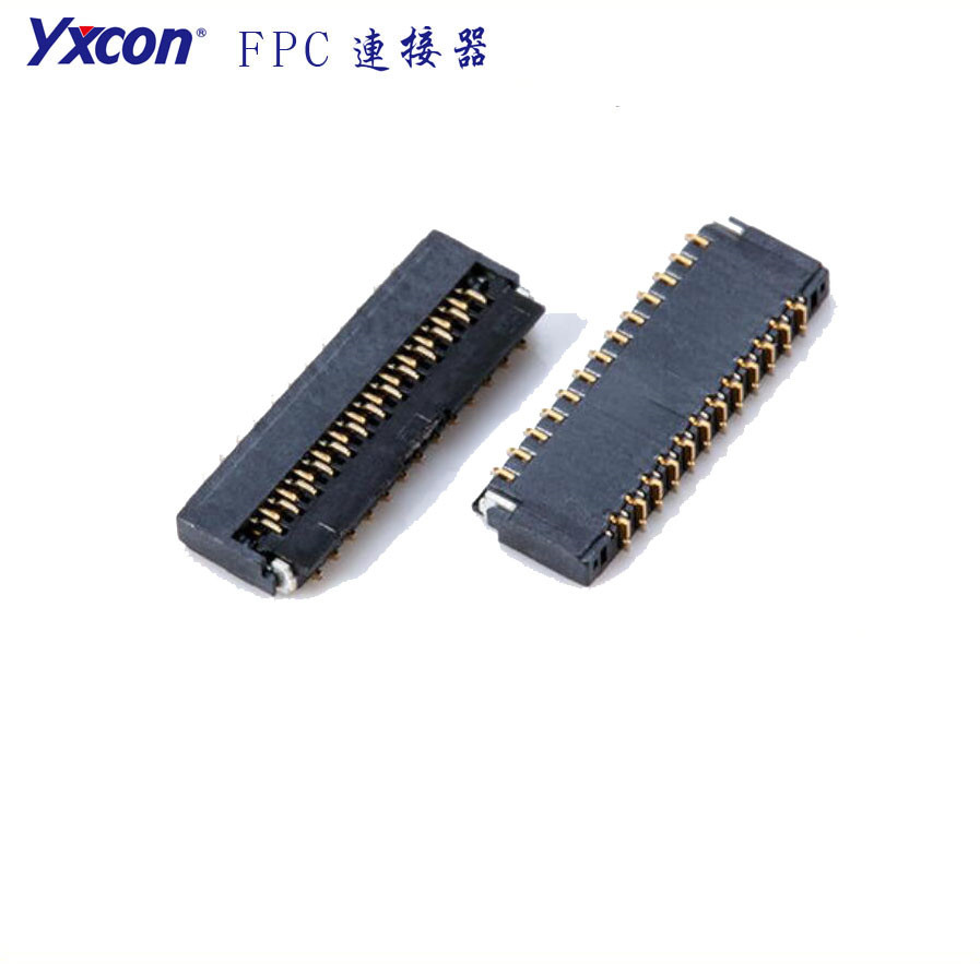 0.3mm 间距  1.0mm高 翻盖式 FPC/校园智能/智能识别/电脑/显示屏/线对板连接器