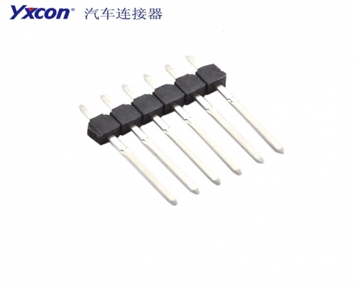 Pitch 2.54mm Molex   Pin Header,180 degree , fish spear